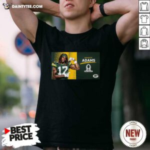 Green Bay Packers Davante Adams Is Pro Bowl 2021 Shirt- Design By Daintytee.com