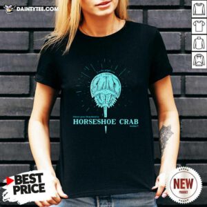 Have You Thanked A Horseshoe Crab Today V-neck - Design By Daintytee.com