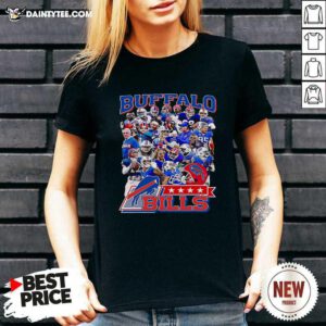 The Buffalo Bills Team Football Players 2021 V-neck- Design By Daintytee.com