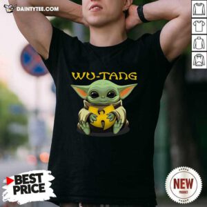 Baby Yoda Hug Wu Tang 2021 Shirt- Design By Daintytee.com