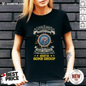 If Can Not Be Inherited Nor Can It Ever Be Purchased I Have Earned It With My 459th Bomb Group V-neck- Design By Daintytee.com