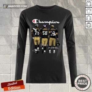 Pittsburgh Steelers Champion Greene Lambert Bradshaw Signature Tank Top- Design By Daintytee.com