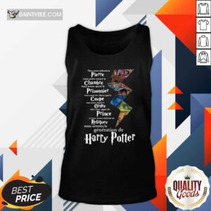Nous Avons Defendu La Pierre Chambre Prisonnier Coupe Ordre Harry Potter Tank Top- Design By Daintytee.com