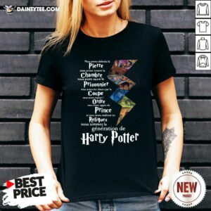 Nous Avons Defendu La Pierre Chambre Prisonnier Coupe Ordre Harry Potter V-neck- Design By Daintytee.com