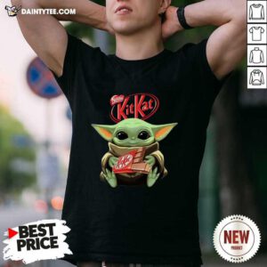 Baby Yoda Hug Nestle Kitkat Shirt- Design By Daintytee.com