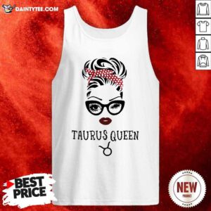 Black Woman Taurus Queen 2021 Tank Top- Design By Daintytee.com
