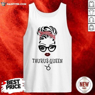 Black Woman Taurus Queen 2021 Tank Top- Design By Daintytee.com