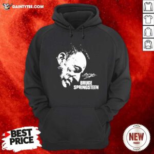 Bruce Springsteen Signature Hoodie - Design By Daintytee.com