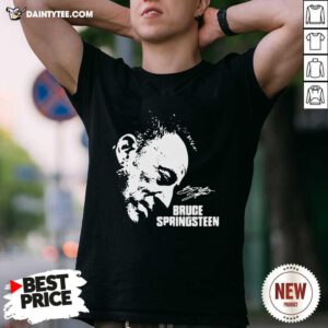Bruce Springsteen Signature T-Shirt - Design By Daintytee.com