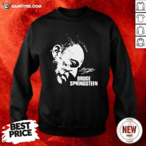 Bruce Springsteen Signature Sweatshirt - Design By Daintytee.com