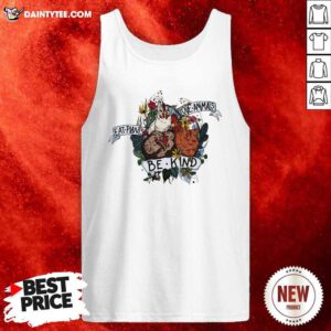 Chicken Eat Plants Love Animals And Be Kind Tank Top- Design By Daintytee.com