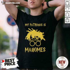 My Patronus Is Mahomes Harry Potter Shirt- Design By Daintytee.com