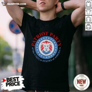 The Patriot Party Of The United States Of America 2021 Shirt- Design By Daintytee.com