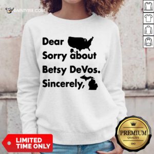 Whitmer Betsy Devos Sweatshirt- Design By Daintytee.com