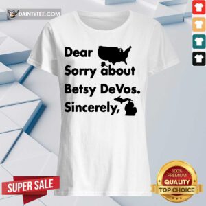 Whitmer Betsy Devos V-neck- Design By Daintytee.com