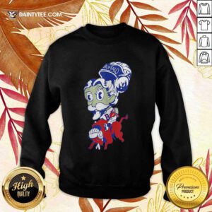Bison Buffalo Bill Vintage Football Lightweight Sweatshirt- Design By Daintytee.com