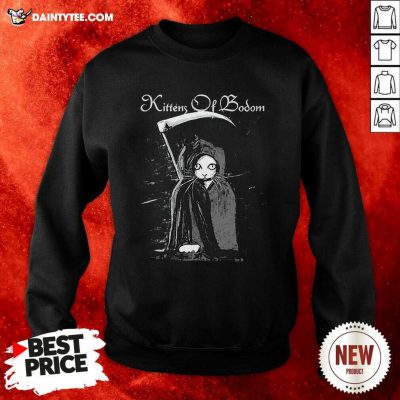 From Cats Are Metal Kittens Of Bodom Sweatshirt - Design By Daintytee.com