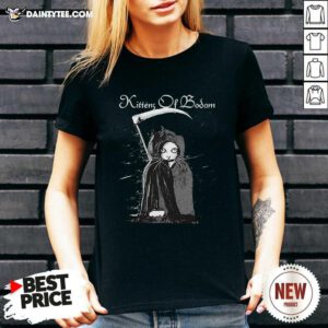 From Cats Are Metal Kittens Of Bodom V-neck - Design By Daintytee.com