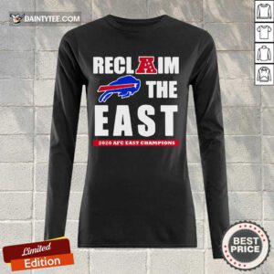 Reclaim The East 2020 Afc Aest Champions Buffalo Bills Tank Top- Design By Daintytee.com