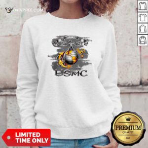 Semper Fidelis Usmc Sweatshirt- Design By Daintytee.com