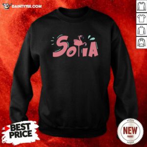 Sofia Skalkos Merchandise Sweatshirt- Design By Daintytee.com