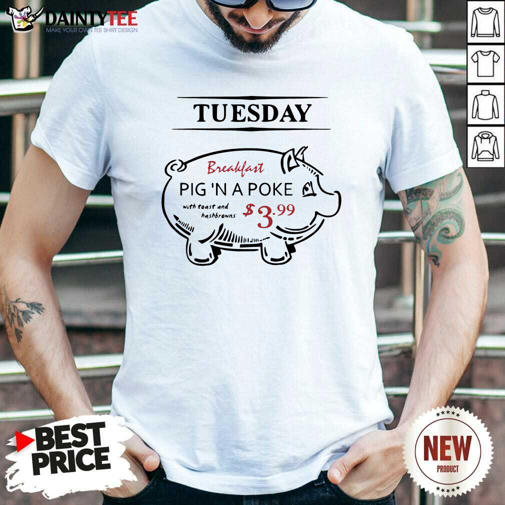 Supernatural John The Hunt Tuesday Breakfast Pig A Poke Shirt - Design By Daintytee.com