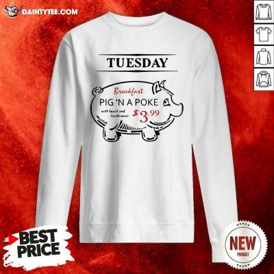 Supernatural John The Hunt Tuesday Breakfast Pig A Poke Sweatshirt - Design By Daintytee.com