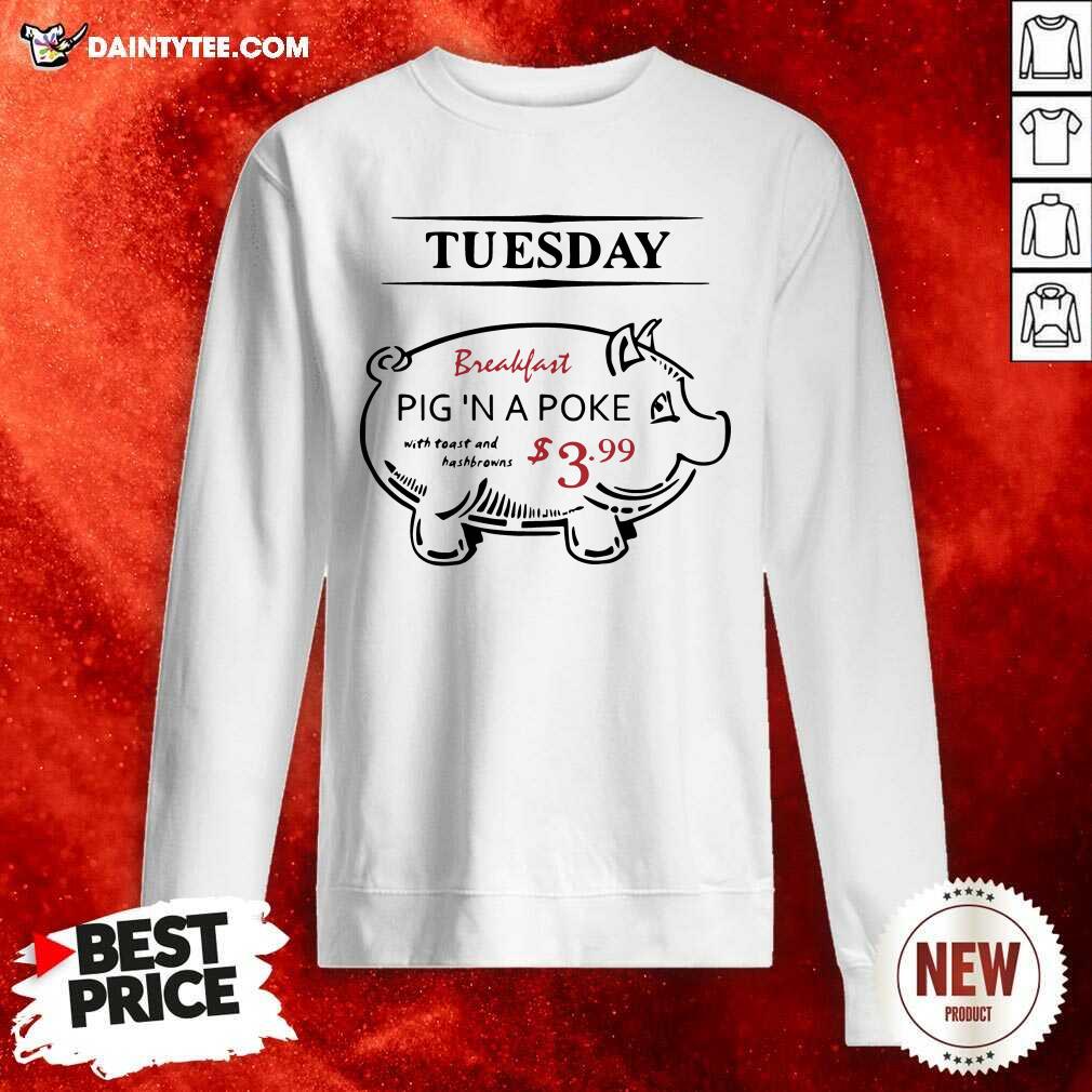 Supernatural John The Hunt Tuesday Breakfast Pig A Poke Sweatshirt - Design By Daintytee.com Supernatural John The Hunt Tuesday Breakfast Pig A Poke Sweatshirt - Design By Daintytee.com