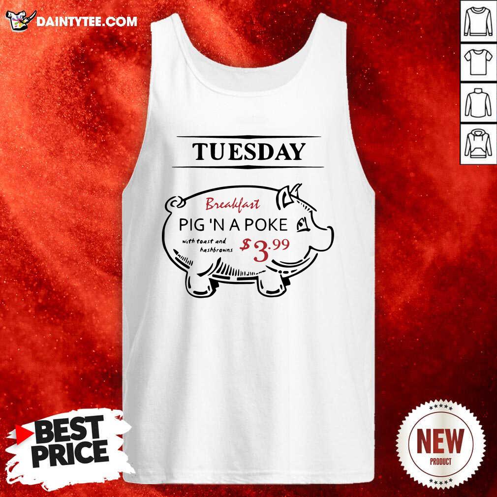 Supernatural John The Hunt Tuesday Breakfast Pig A Poke Tank Top - Design By Daintytee.com Supernatural John The Hunt Tuesday Breakfast Pig A Poke Tank Top - Design By Daintytee.com