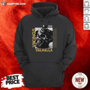 Vikings Yule Valhalla Hoodie - Design By Daintytee.com