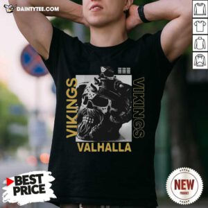 Vikings Yule Valhalla Shirt - Design By Daintytee.com