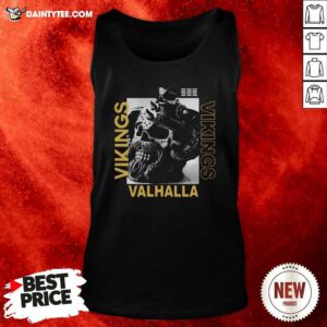 Vikings Yule Valhalla Tank Top - Design By Daintytee.com