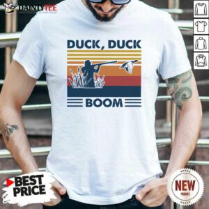 Duck Duck Boom Vintage Shirt- Design By Daintytee.com