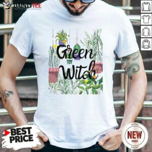 Green Witch Shirt- Design By Daintytee.com