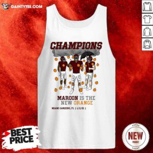 Maroon Is The New Orange Official Tank Top- Design By Daintytee.com