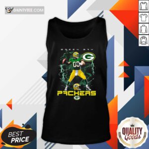 NFL Green Bay Packers End Zone Tank Top- Design By Daintytee.com