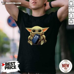 Baby Yoda Hug Police Public Call Box 2021 Shirt- Design By Daintytee.com
