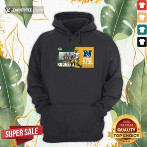 Green Bay Packers Aaron Rodgers Offensive Player Of The Month 2021 Hoodie- Design By Daintytee.com