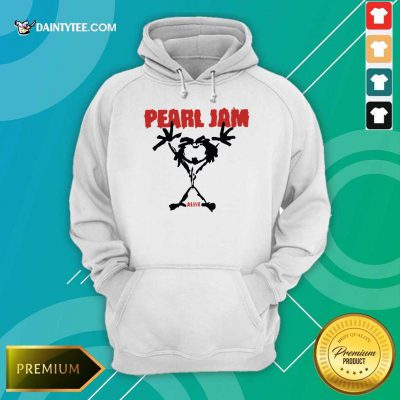 Awesome Pearl Jam Stickman Alive Amused Hoodie