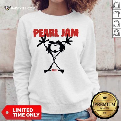 Awesome Pearl Jam Stickman Alive Amused Sweater