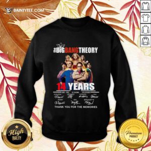 Awesome The Big Bang Theory 14 Years Episodes Sweater