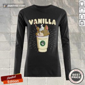 Awesome Vanilla Cappuccino Cute Cat Vanilla Great 45 Long-sleeved