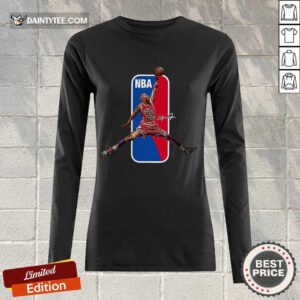 Good 23 Michael Jordan NBA Over The Moon 789 Long-sleeved
