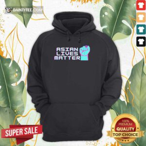 Good Asian Lives Matter Retro Positive Hoodie