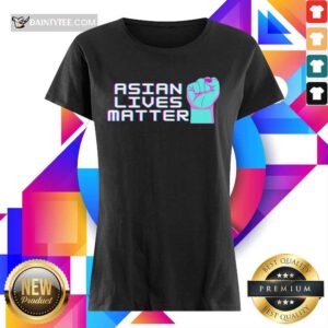 Good Asian Lives Matter Retro Positive Ladies Tee