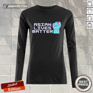 Good Asian Lives Matter Retro Positive Long-sleeved
