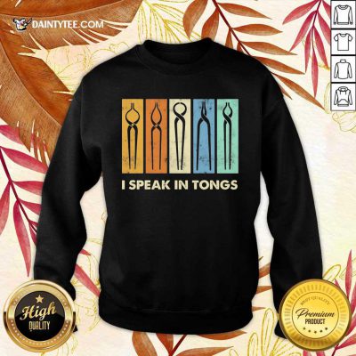 Good I Speak In Tongs Vintage Enthusiastic 456 Sweater