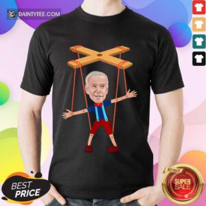 Happy Joe Biden As A Puppet Enthusiastic 2021 Shirt