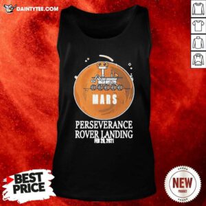 Mars Rover Landing Perseverance Tank Top- Design By Daintytee.com