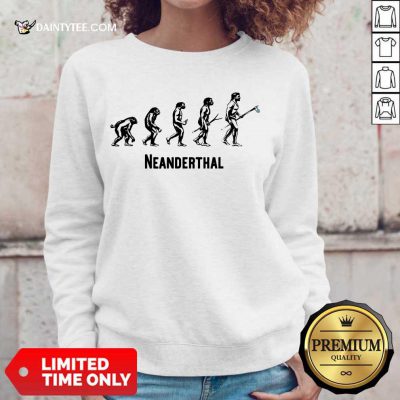 Happy Neanderthals Political Statement Carrying 52 Sweater